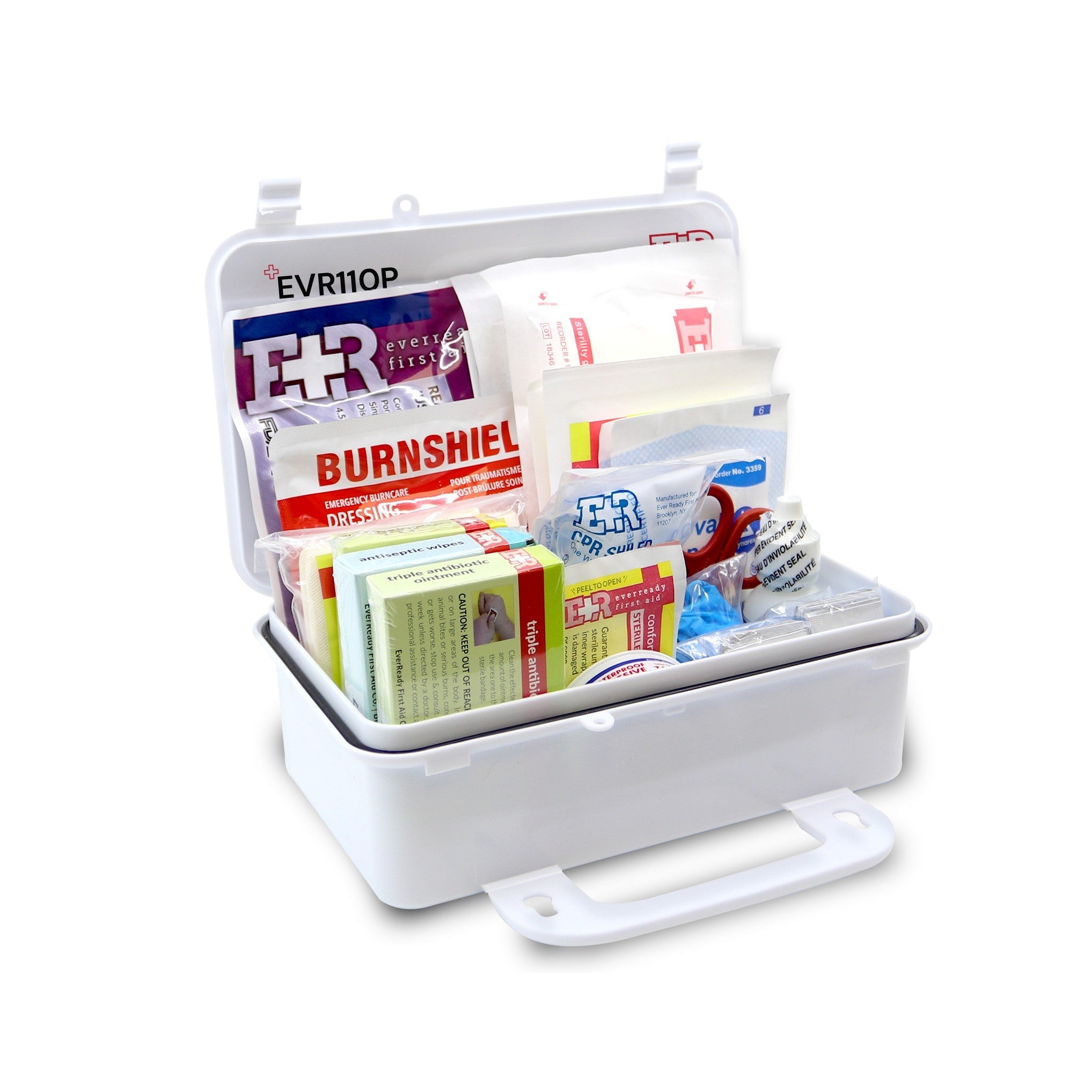 10 Person First Aid Kit –  Type III, ANSI A, OSHA Compliant (SC)