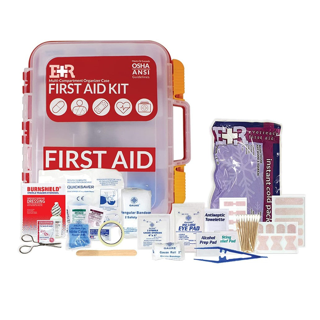 100 Person OSHA/ANSI Compliant First Aid Kit (SC)