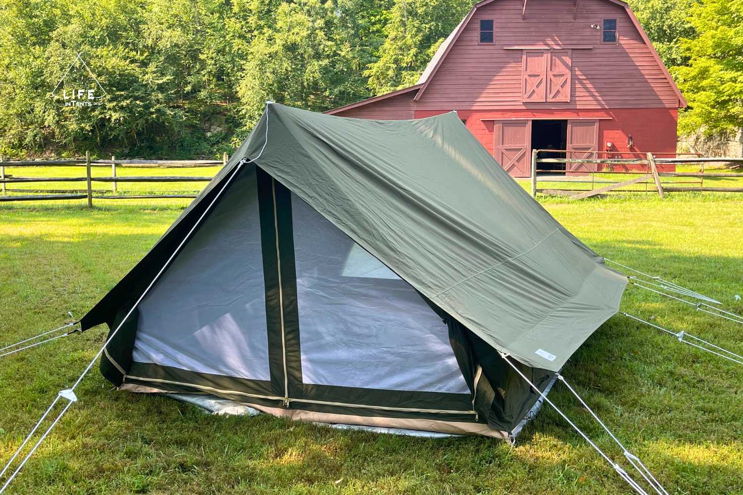 army tent Canvas A-Frame Tent