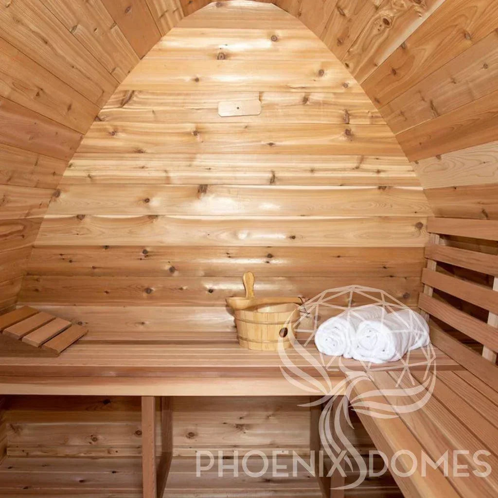 Mini Pod Sauna - Phoenix Domes Mini Pod Sauna - Phoenix Domes