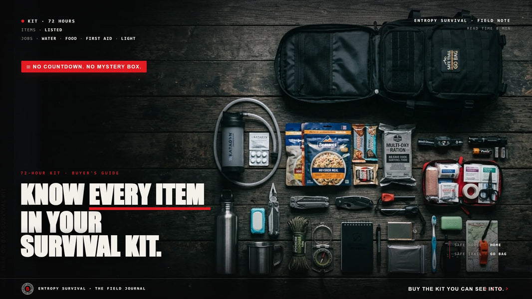 The 4Patriots Alternative I'd Actually Stock: What's in Mine and Why