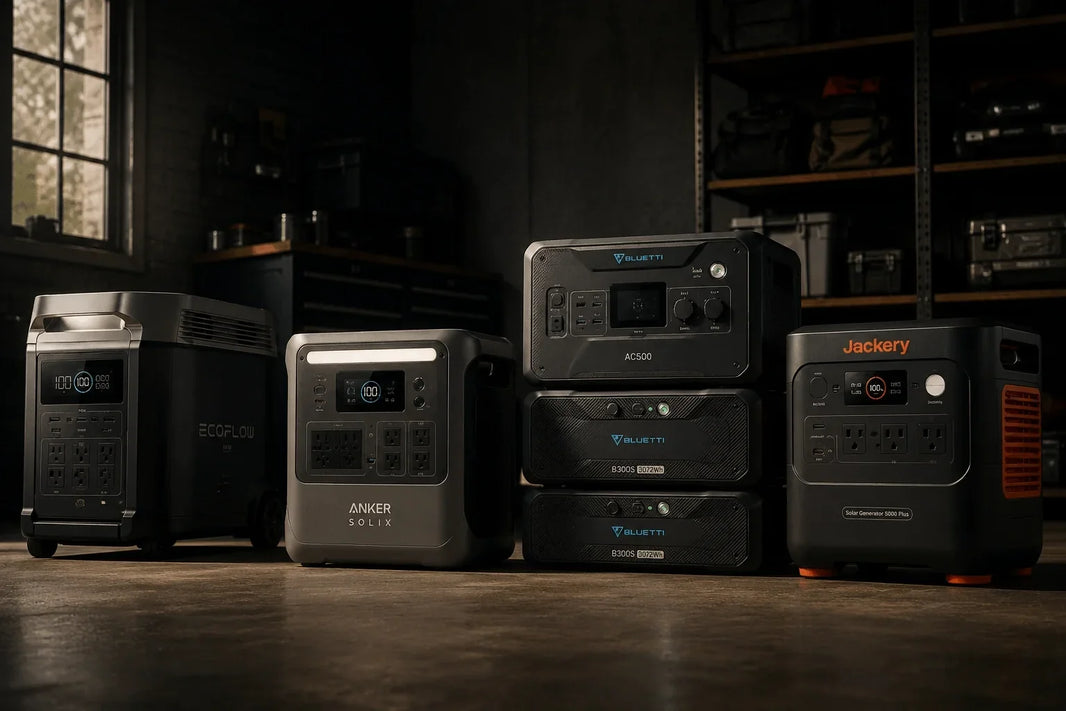 EcoFlow vs Jackery vs Bluetti vs Anker: The definitive 2026 comparison