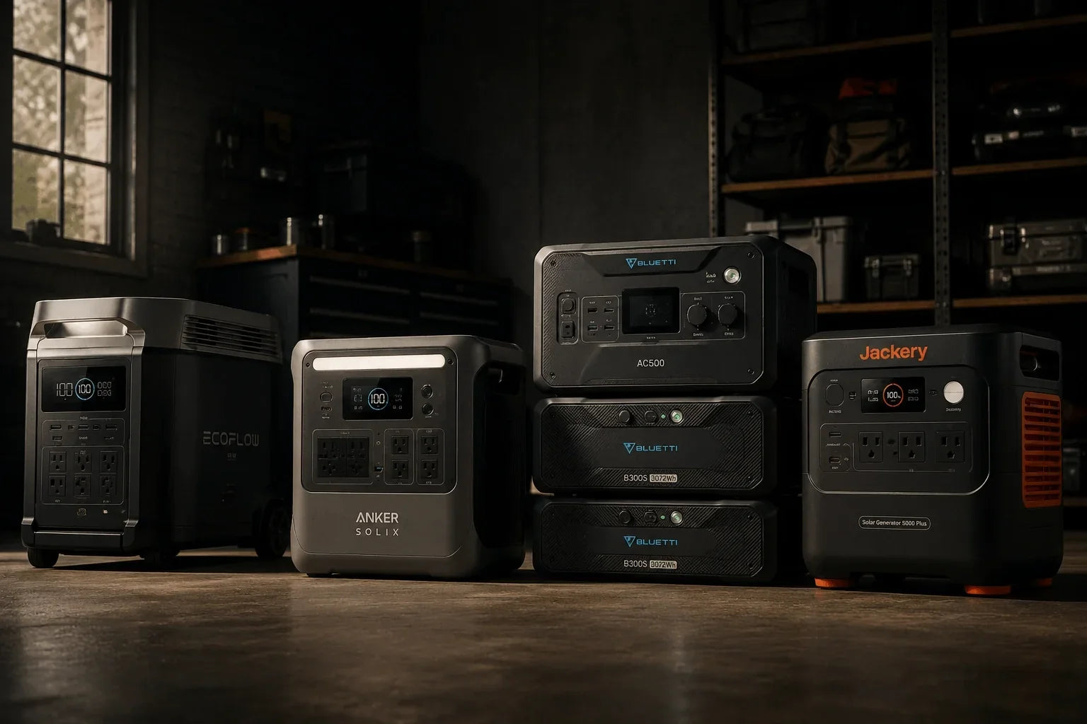 EcoFlow vs Jackery vs Bluetti vs Anker: The definitive 2026 comparison