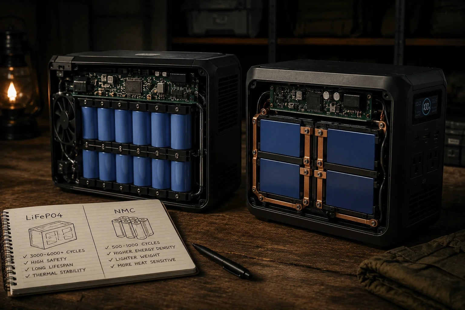 LiFePO4 vs Lithium-Ion Power Stations: Why Battery Chemistry Matters