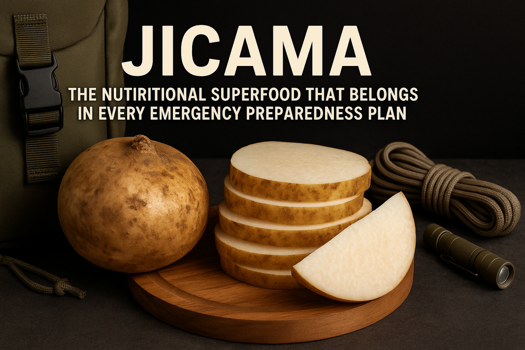 Jicama: The nutritional superfood that belongs in every emergency preparedness plan