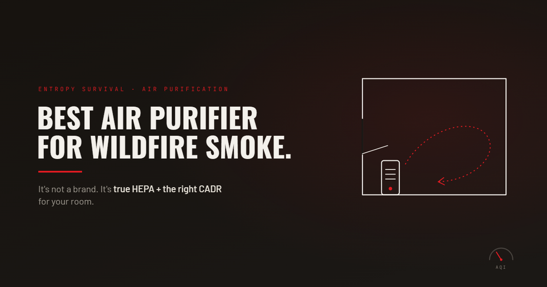 Best Air Purifier for Wildfire Smoke 2026: The 3 I'd Actually Trust