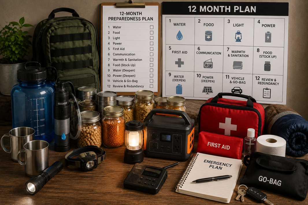 How to Prioritize Emergency Preparedness Purchases Over 12 Months: The Order I'd Buy In