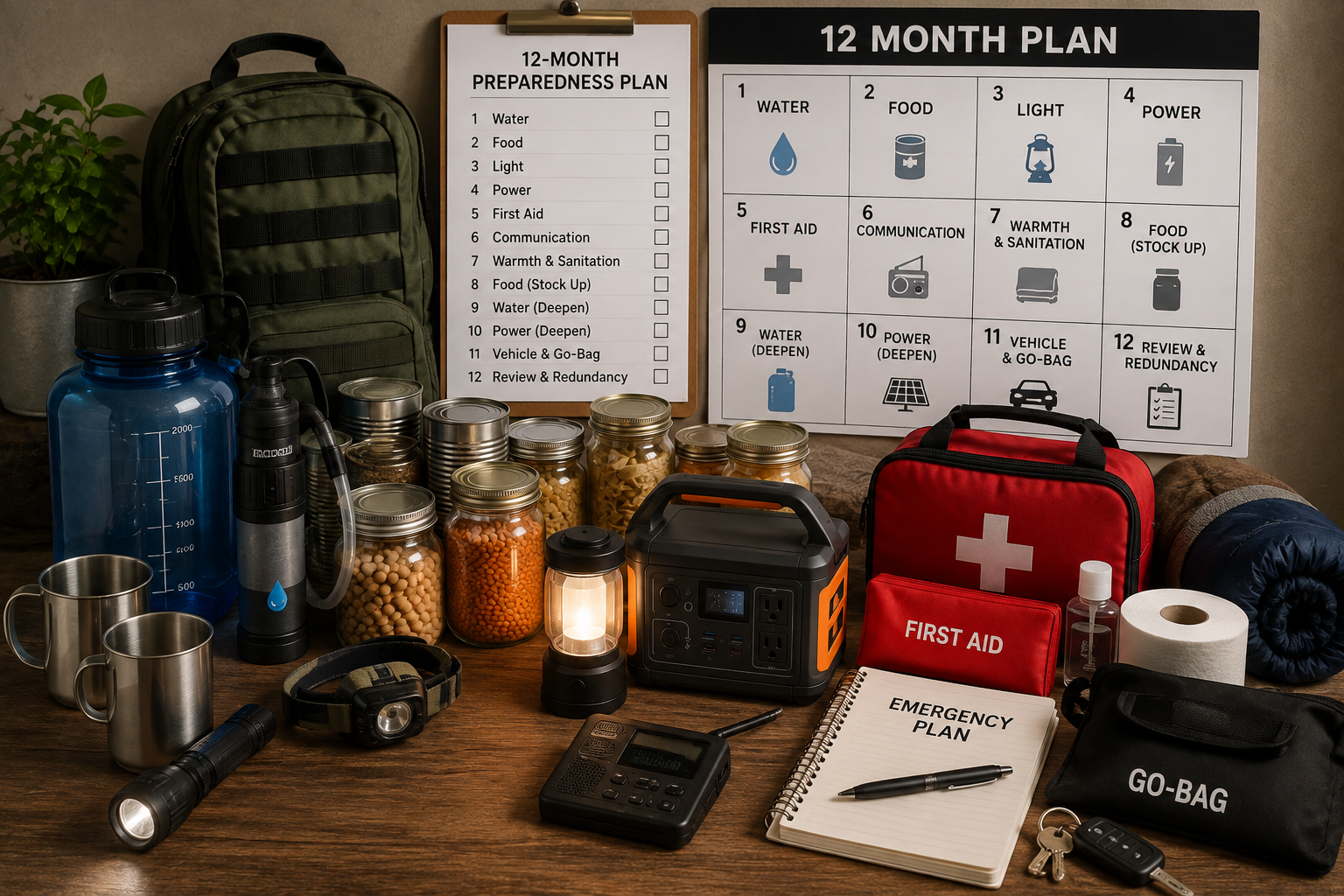How to Prioritize Emergency Preparedness Purchases Over 12 Months: The Order I'd Buy In