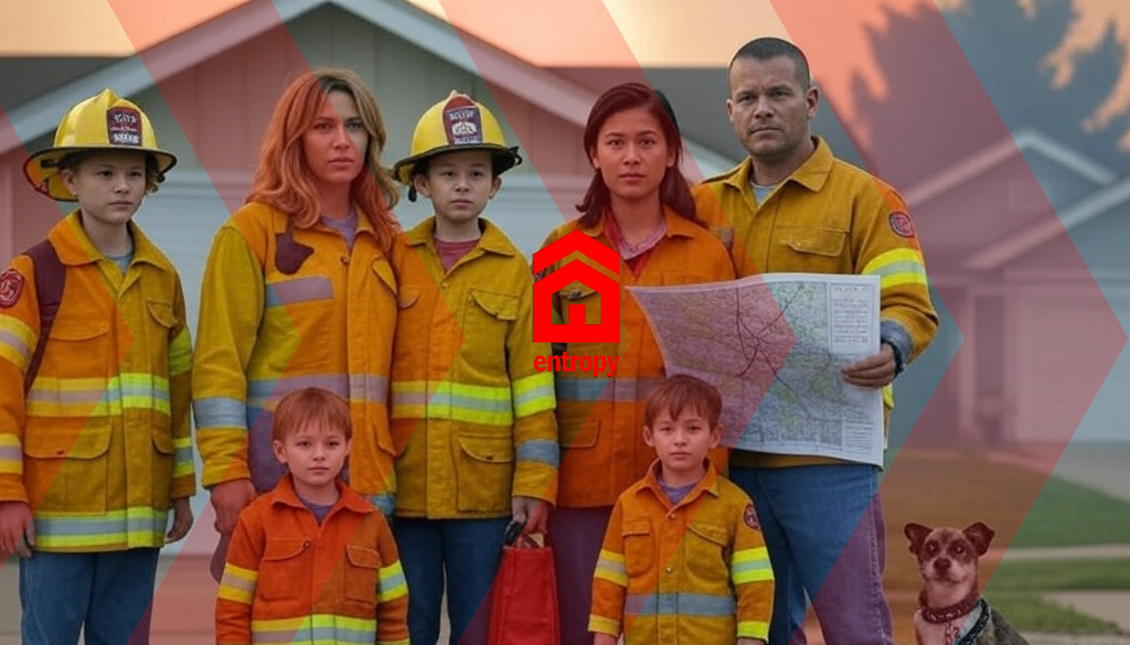 Wildfire Preparation and Evacuation Plan for Families.
