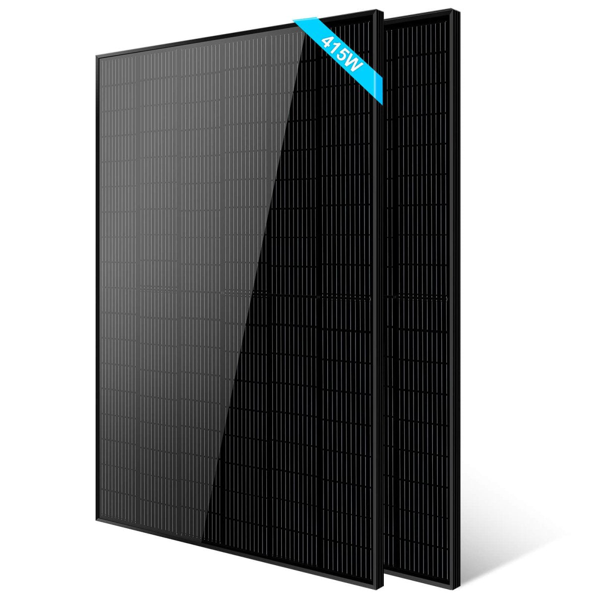 415W MONO BLACK PERC SOLAR PANEL FULL PALLET (32 PANELS) UL 61730 CEC Listed