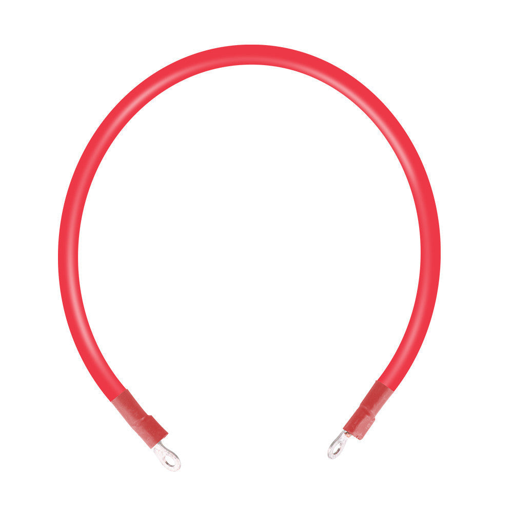 2ft ANL Fuse Cable with Double Ring Terminals for 3/8 in Lugs (SC)