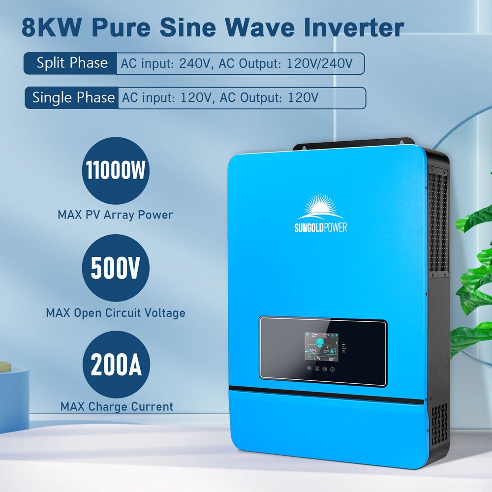 16KW 48V Split Phase Solar Inverter (2 Units Parallel) (SC)
