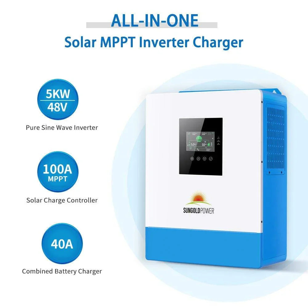 Sungold Power 10000W 48V Solar Charger Inverter (2 Units Parallel) (SC)
