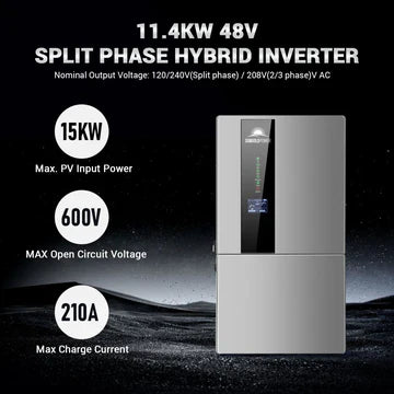 SunGold 11.4KW Split Phase Hybrid Inverter (SC)
