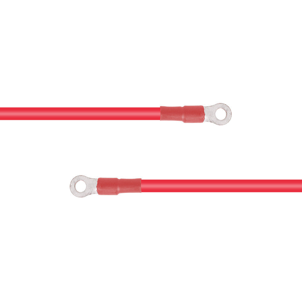 2ft ANL Fuse Cable with Double Ring Terminals for 3/8 in Lugs (SC)