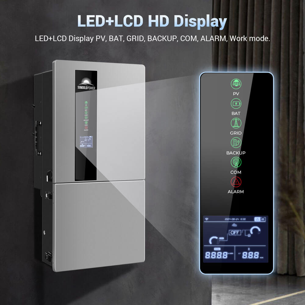7.6KW Hybrid Inverter 48V Split Phase SGN7.6K1HB-48 (SC)