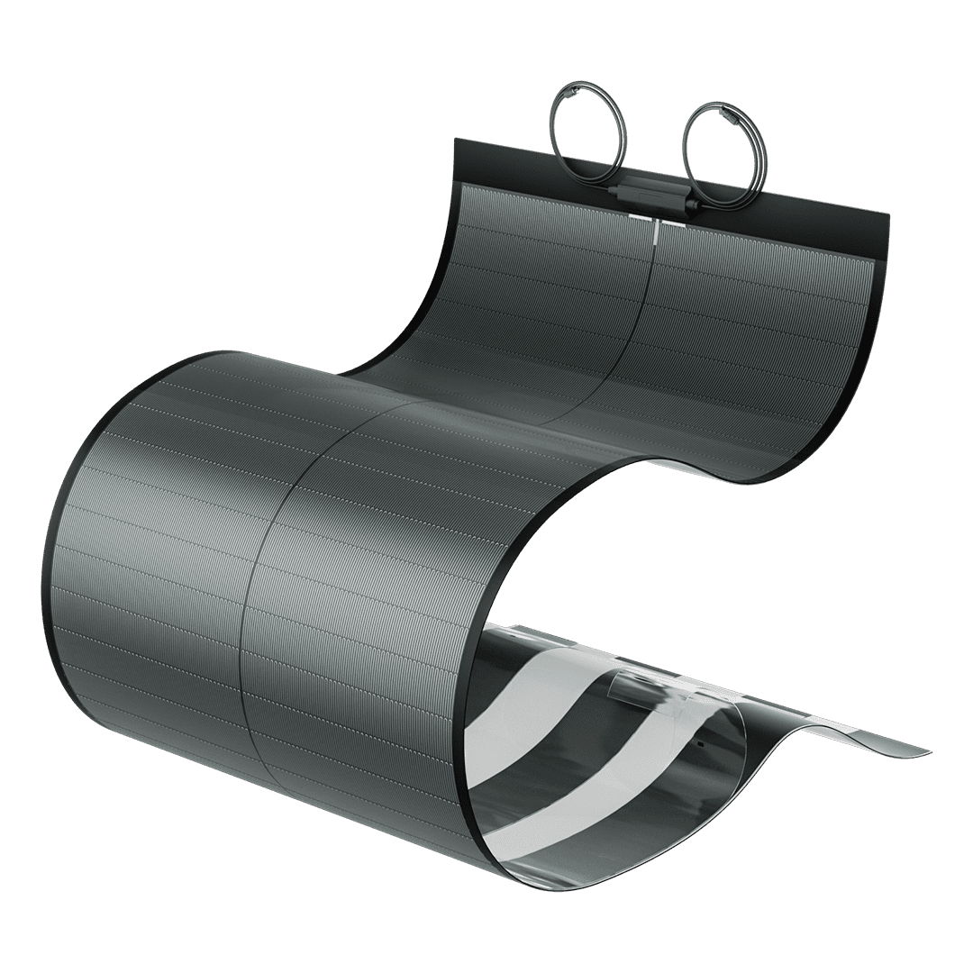 BougeRV 12V 200 Watt CIGS Flexible Solar System Kit(Adhesive) (SC)