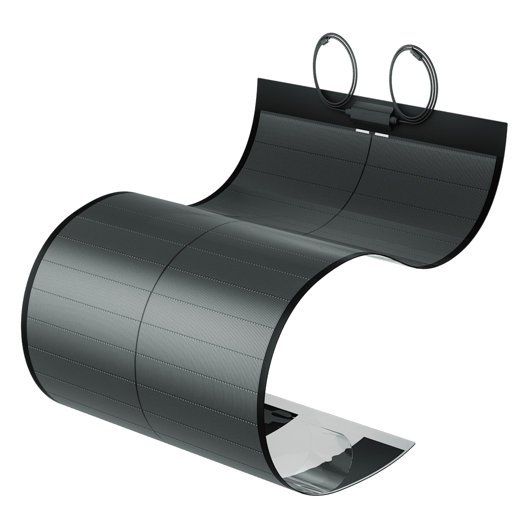 BougeRV Yuma 100W CIGS Thin-film Flexible Solar Panel with Tape (Compact Version) (SC)