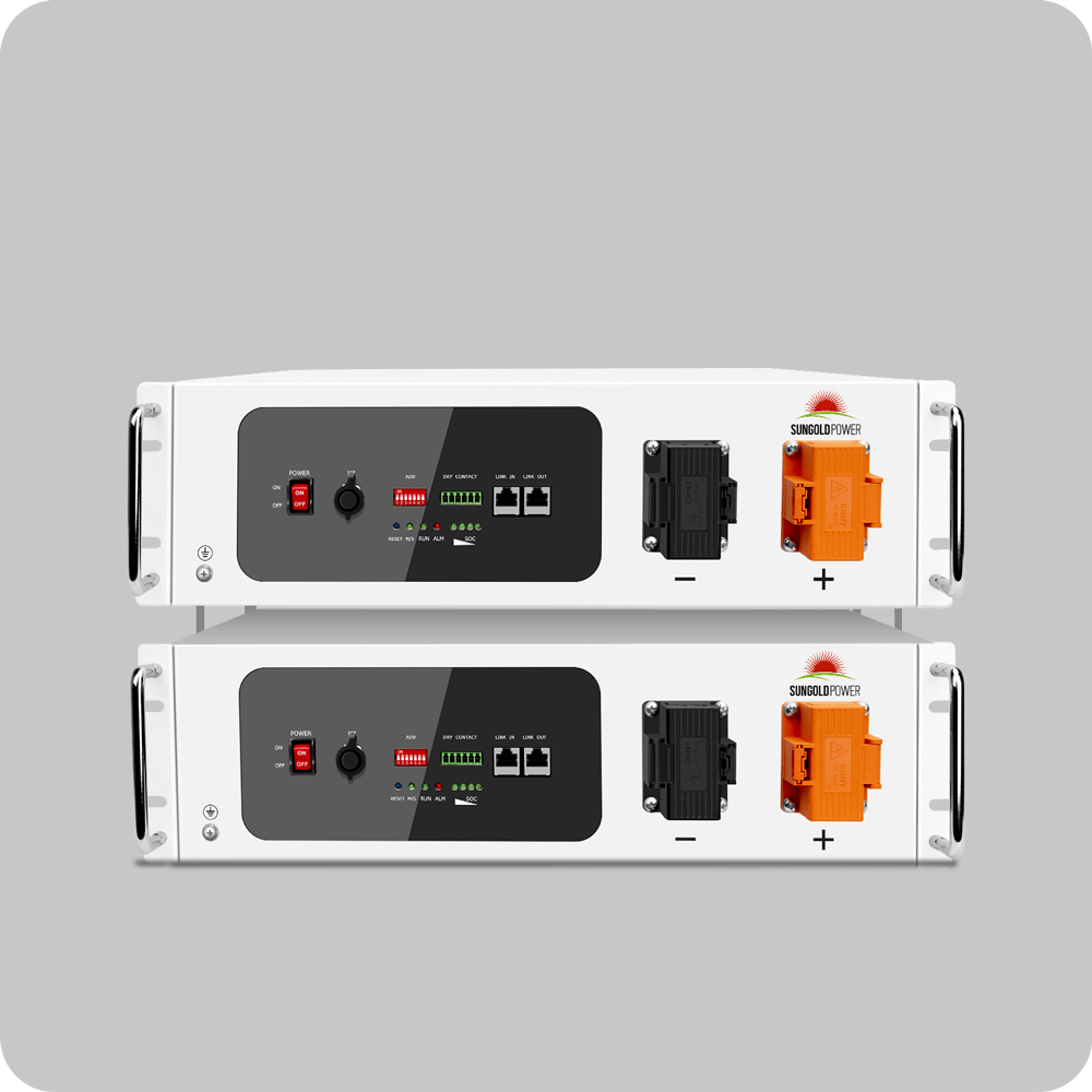 2X SGH48100T Server Rack 48V 100AH Lithium Battery Self-Heating (SC)