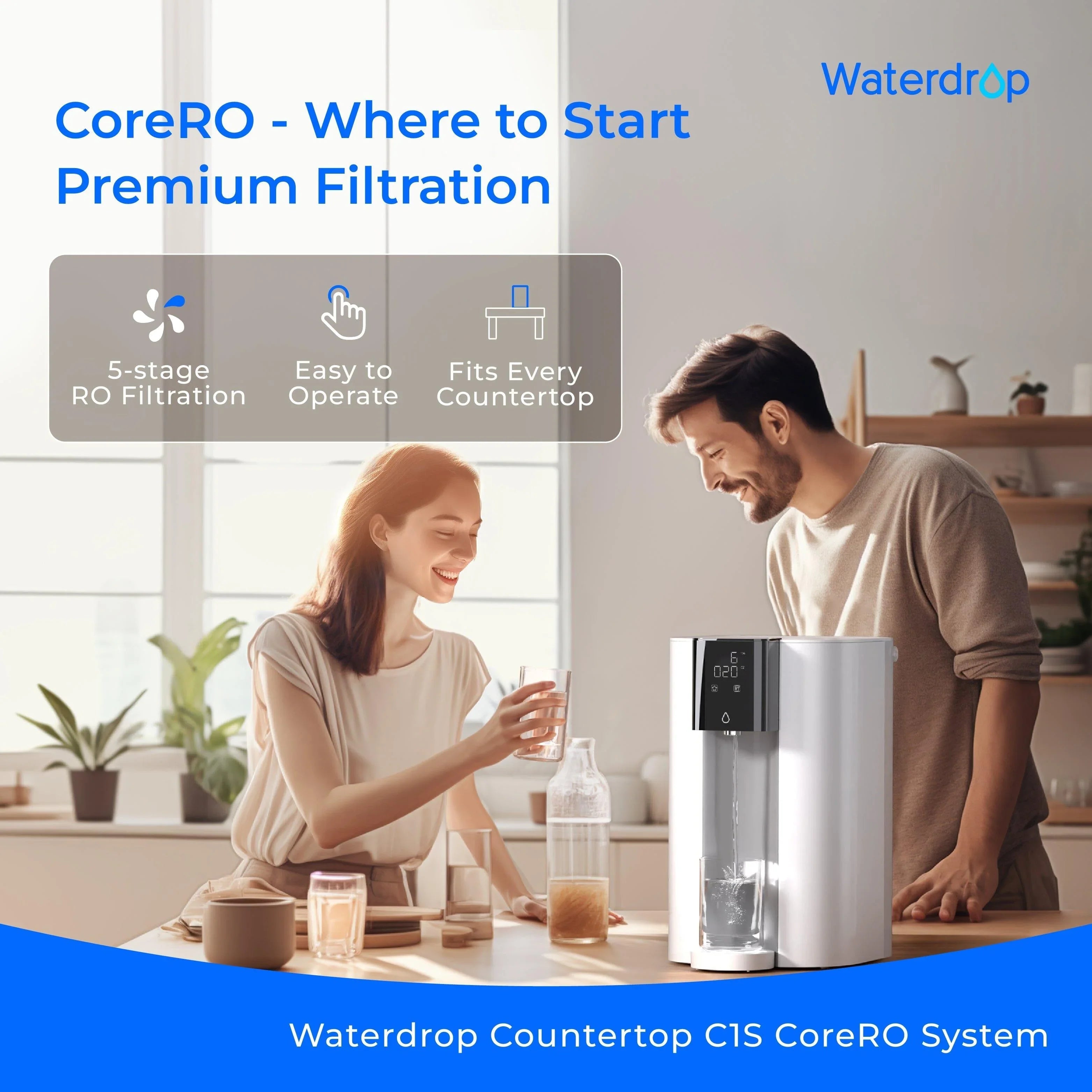 Waterdrop C1H Instant Hot Water Reverse Osmosis System (SC)