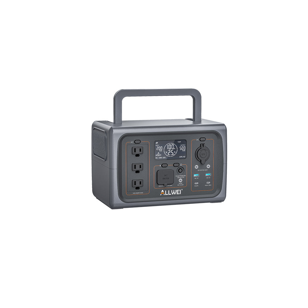 ALLWEI PPS600  Portable Power Station 500W | 512Wh (SC)