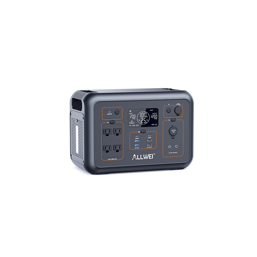 ALLWEI PPS1200 Portable Power Station - 1008Wh | 1200W (SC)