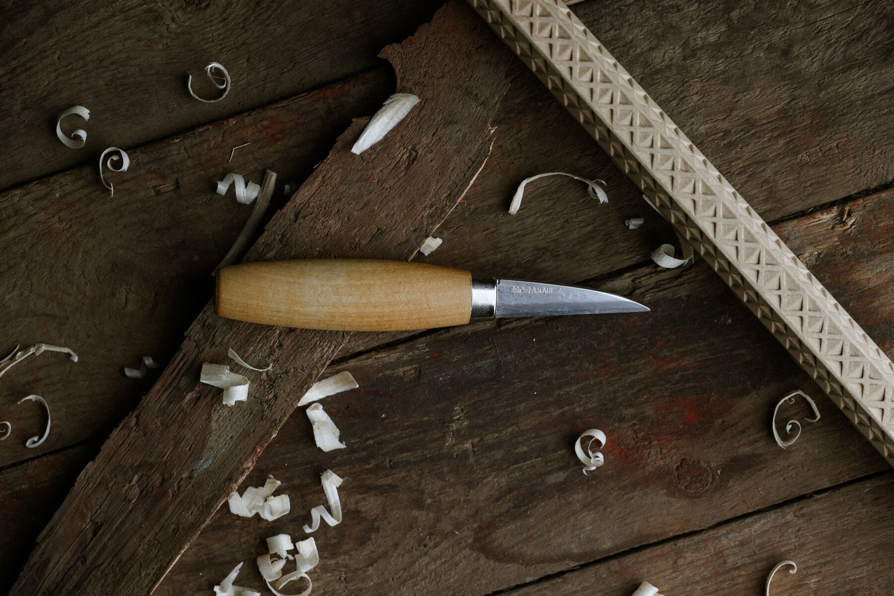 Mora Carving #122 Original laminated Steel (SC)