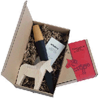 Mora Carving Knife Kit with Dala Horse Block #14041 (SC)