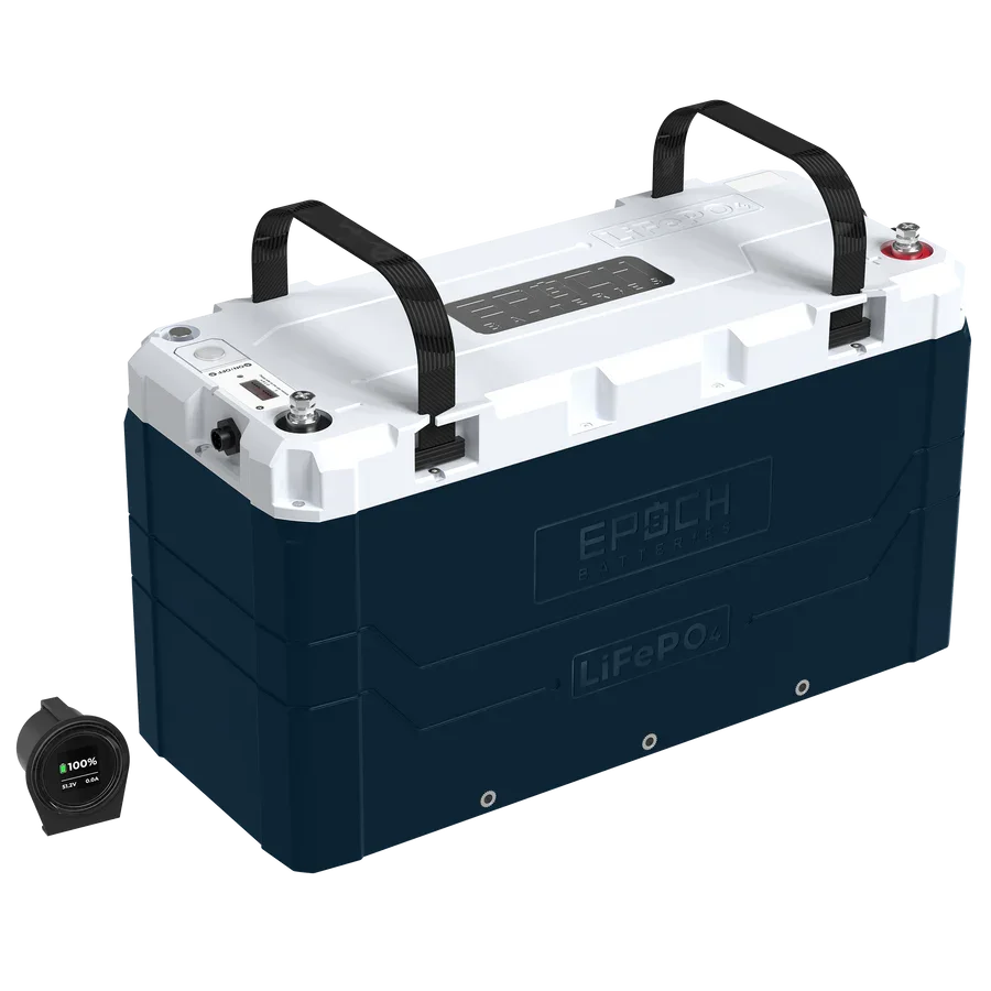 Epoch Battery 12V 460Ah V2 Elite Series - Heated & Bluetooth & Victron Comms LiFePO4 Battery (SC)