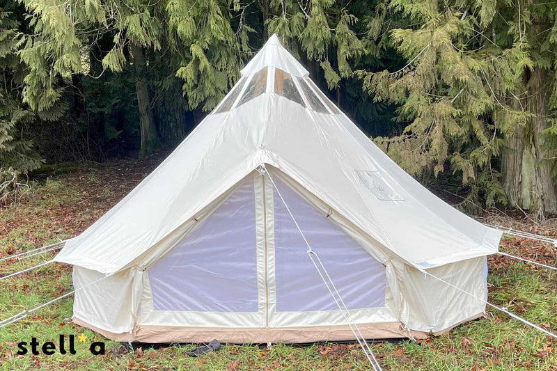 tent with stargazing 13' (4M) Stella™ Stargazing Canvas Tent