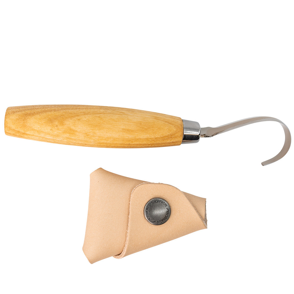 Mora Carving 164S Right Hand Stainless Steel with Sheath #13385 (SC)