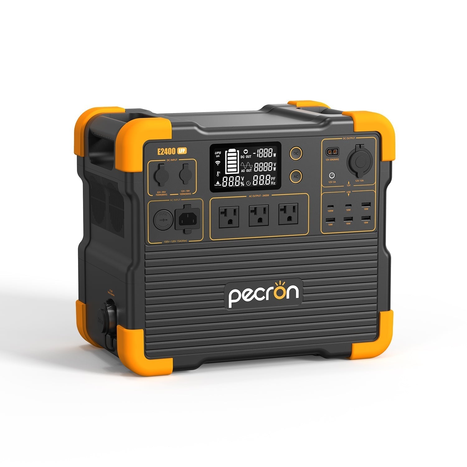 PECRON E2400LFP Portable Power Station 2400W 2048Wh (SC)