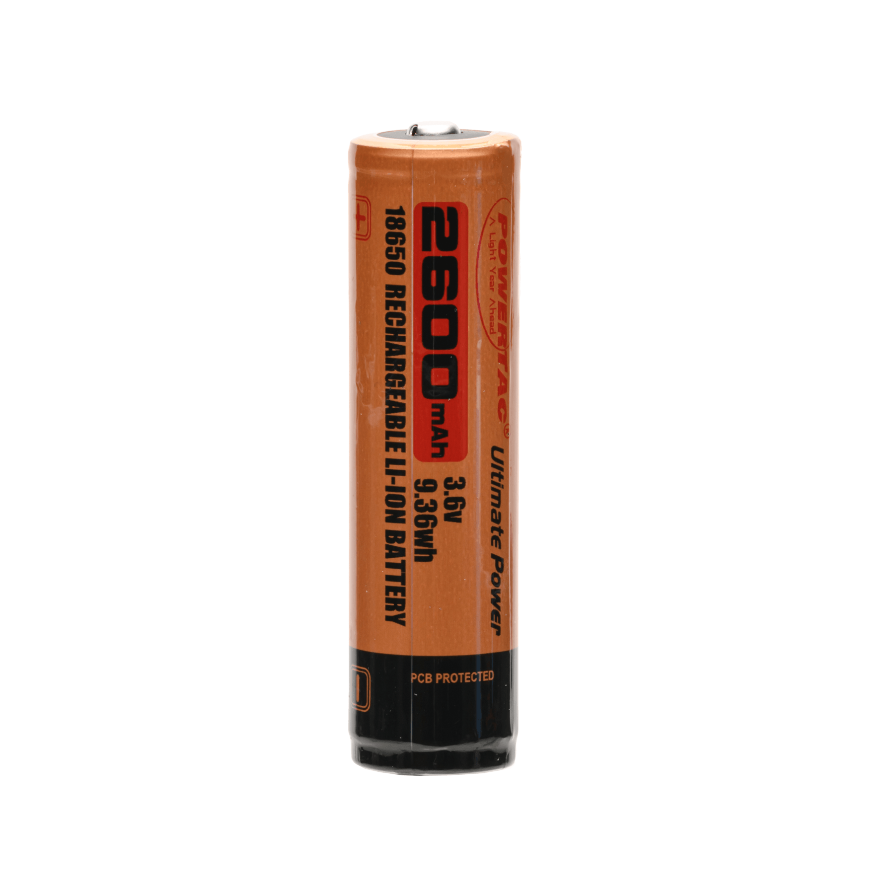 2600 mAh Lithium-ion 18650 Rechargeable Battery (SC)
