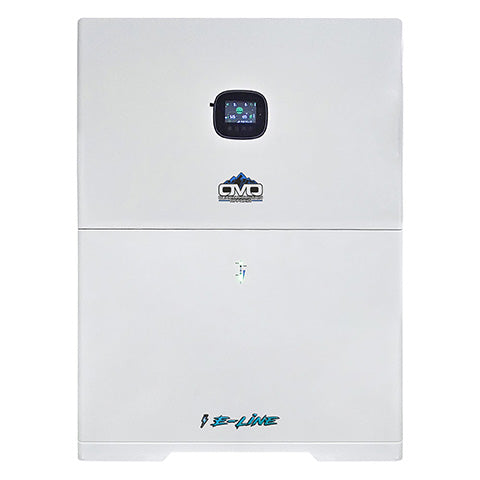 OMO E-Line Inverter + 10.24KW OMO E-Line Lithium Battery (SC)