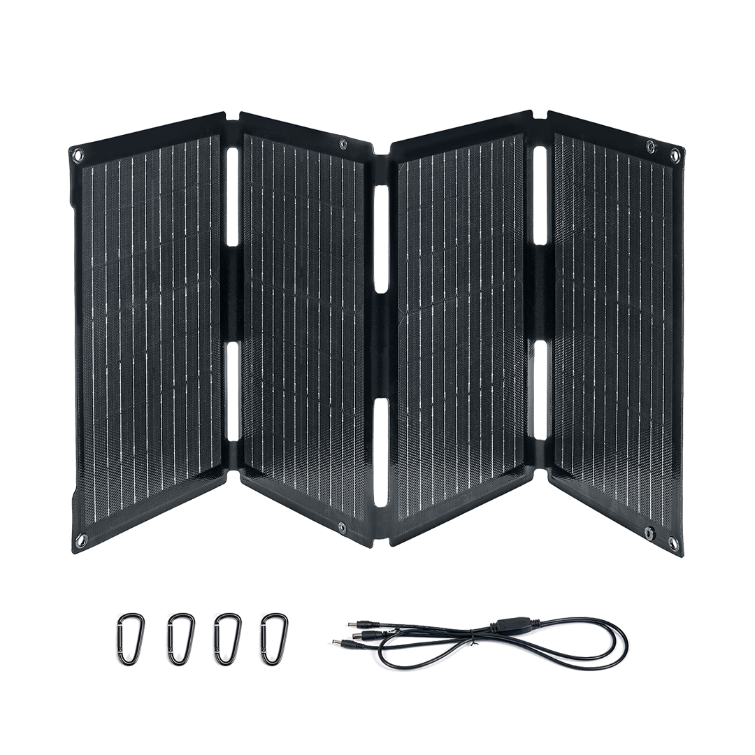 BougeRV 50W Fiberglass Flexible Portable Solar Panel (SC)