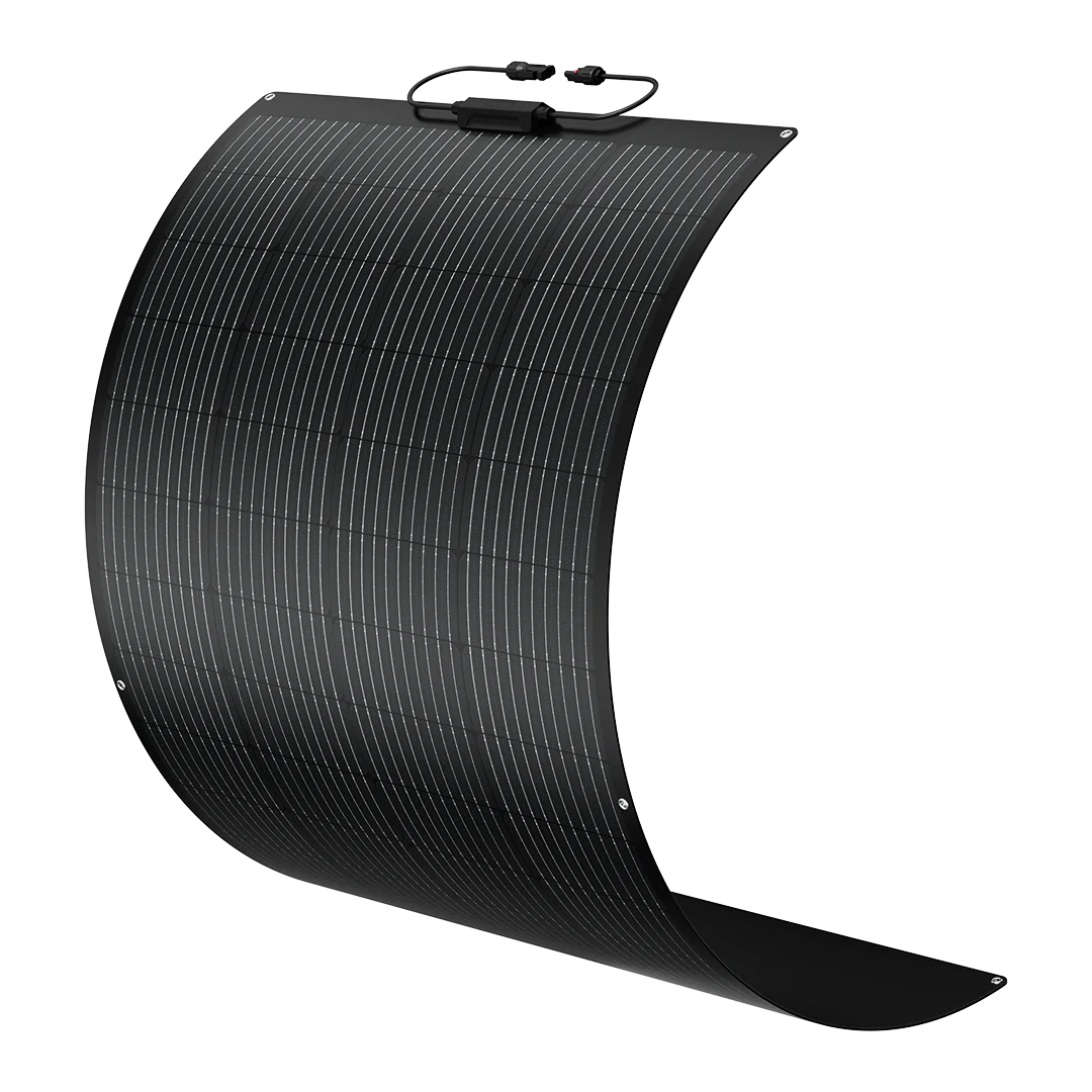 BougeRV Arch 200 Watt Fiberglass Flexible Curved Solar Panel (SC)