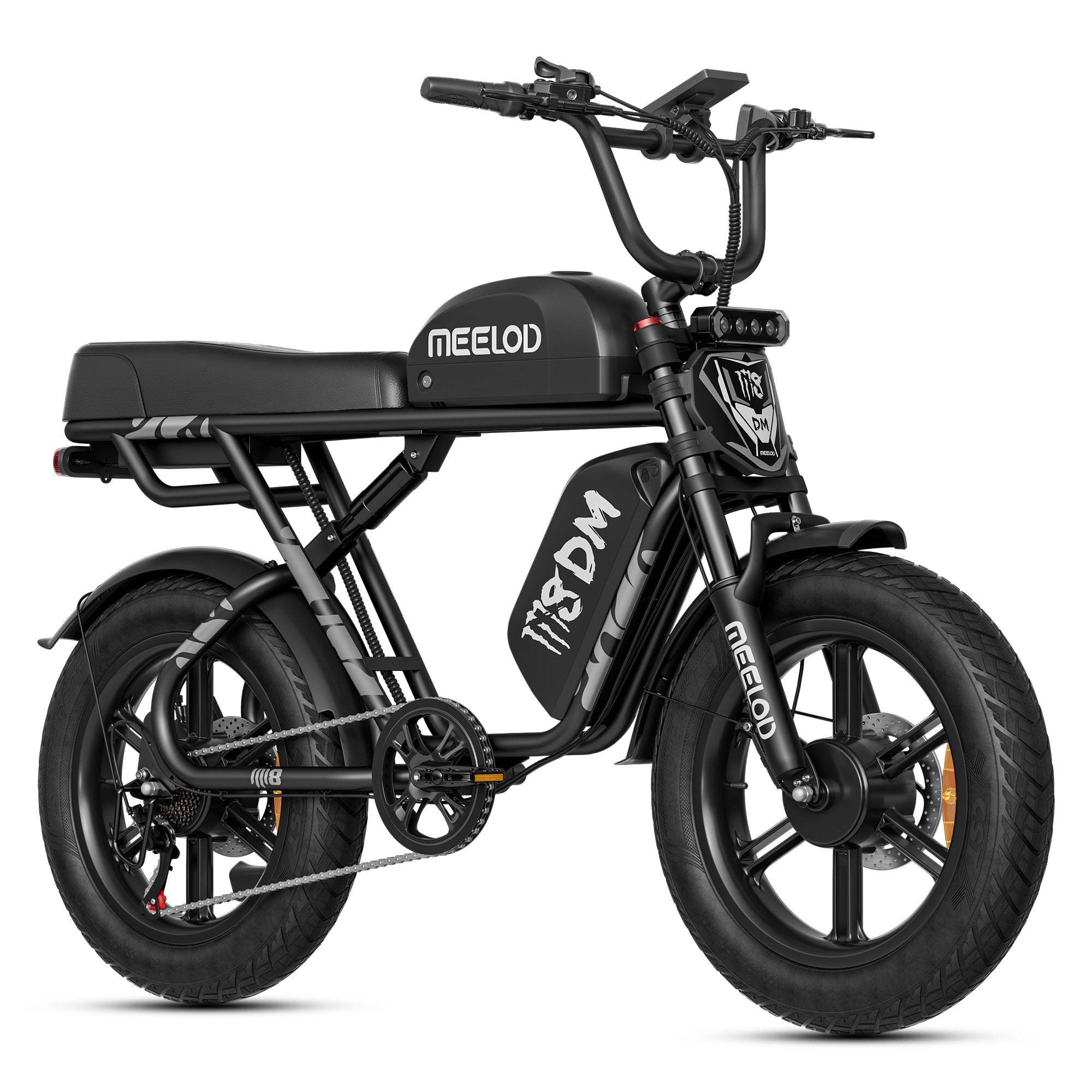 MEELOD M8DM | 2400W Dual Motor Fat Tire Ebike (SC)