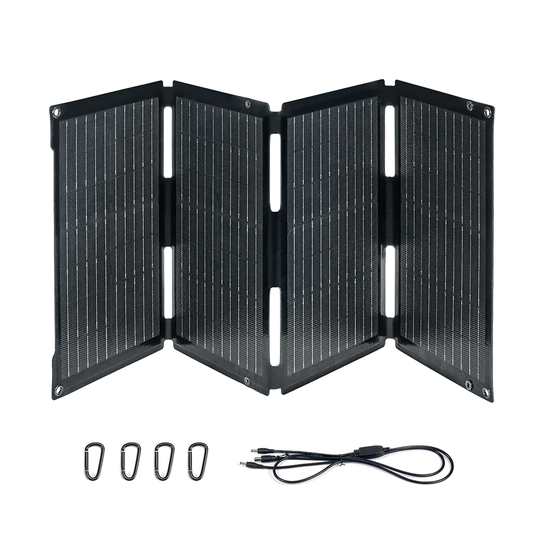 BougeRV 50W Fiberglass Flexible Portable Solar Panel
