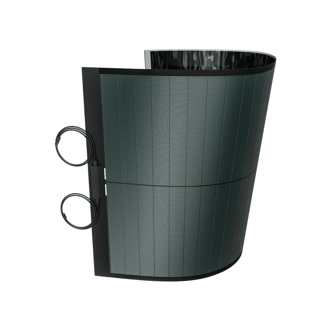 BougeRV Yuma 100W CIGS Thin-film Flexible Solar Panel with Tape (Compact Version) (SC)