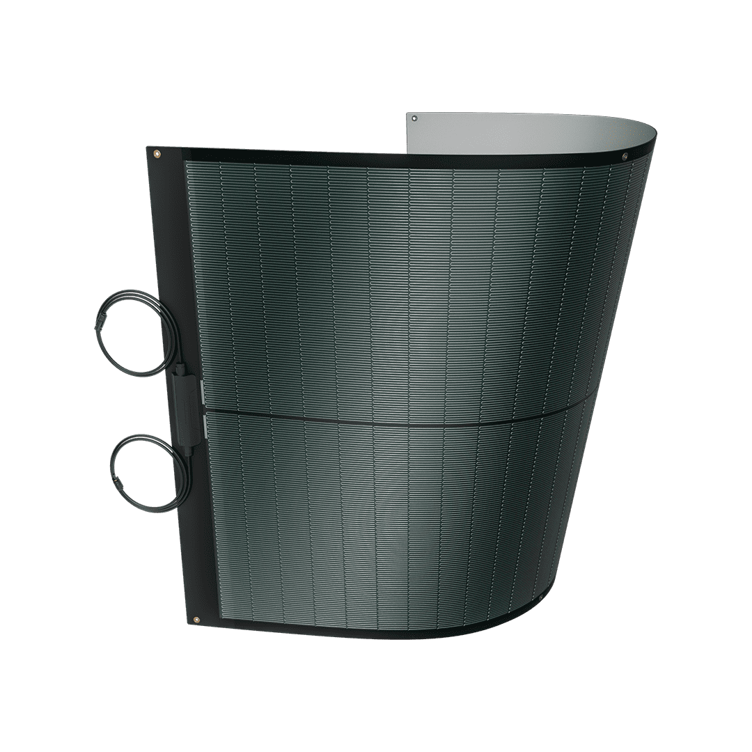 BougeRV Yuma 100W CIGS Thin-film Flexible Solar Panel with Pre-Punched Holes (Compact Version) (SC)