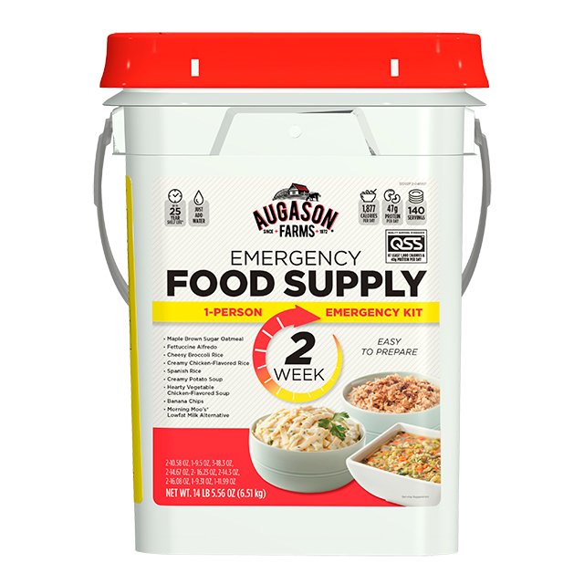 2-Week 1-Person Emergency Food Supply Kit, 140 Servings (SC)