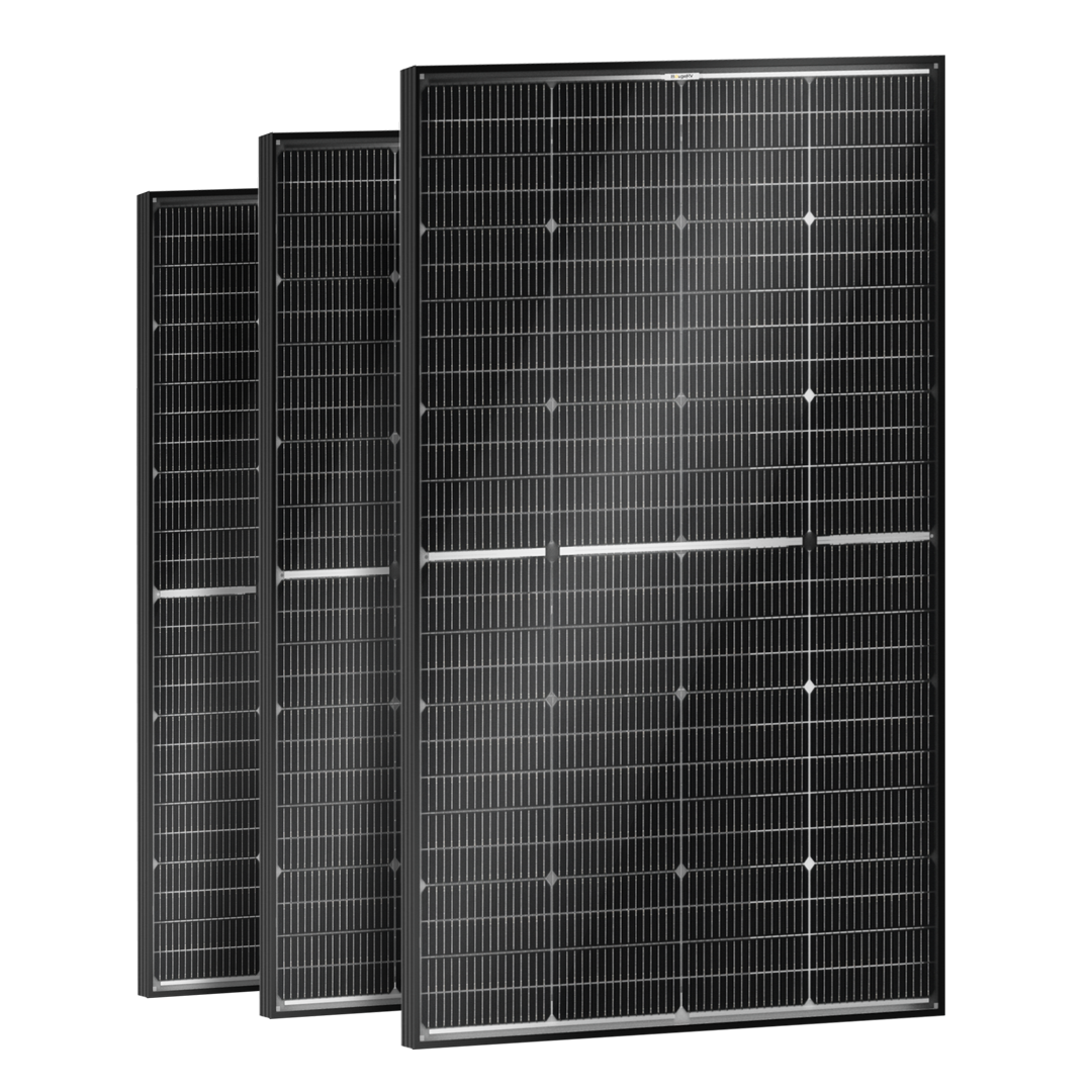24V N-Type 300 Watt 16BB Bifacial Solar Panel (3x100W) (SC)