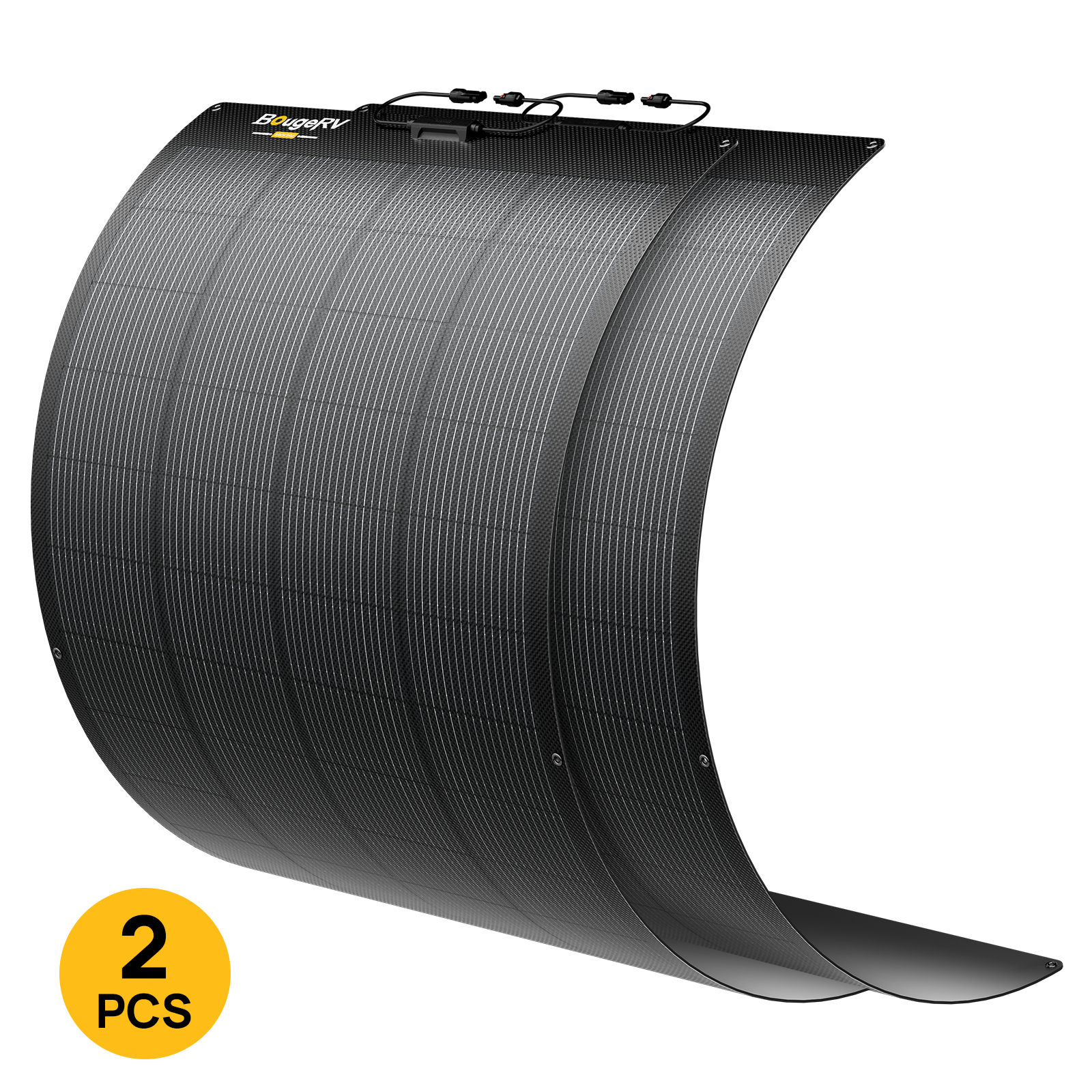 BougeRV Arch Pro 200W N-Type TOPCon Flexible Solar Panel (12V/24V Compatible) (SC)