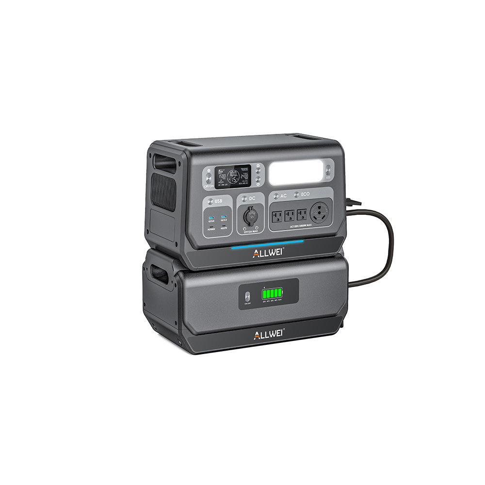 ALLWEI PPS2400+B200 PRO | Home Battery Backup up to 4kWh (SC)
