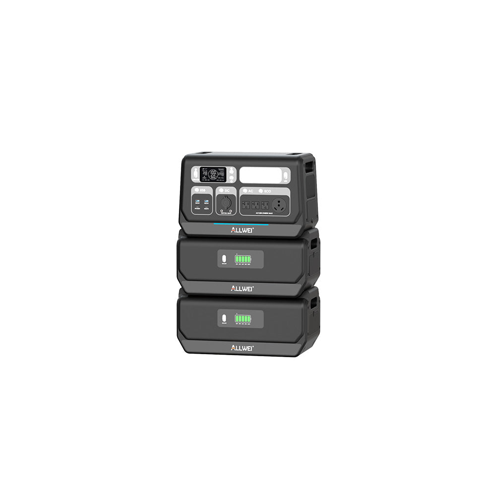 ALLWEI PPS2400+2* B200 PRO | Home Battery Backup up to 6kWh (SC)