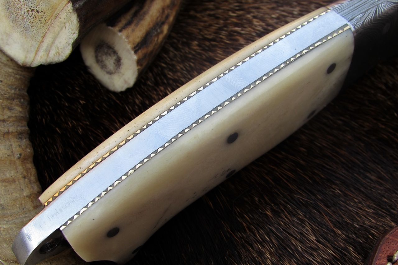 Handmade Damascus Steel Skinner Knife (SC)