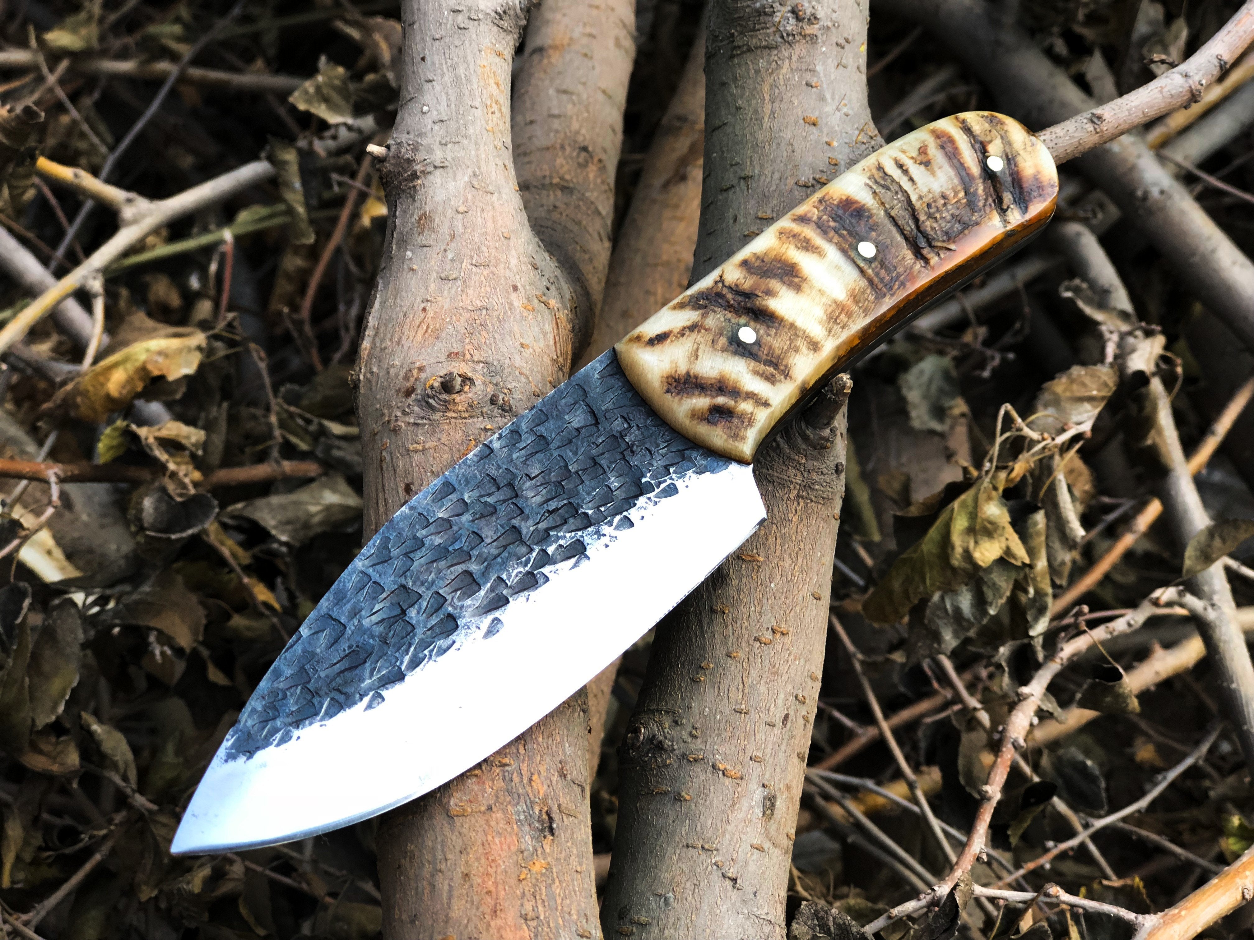 New Full Tang Custom Handmade 1095 Steel Skinner Knife (SC)