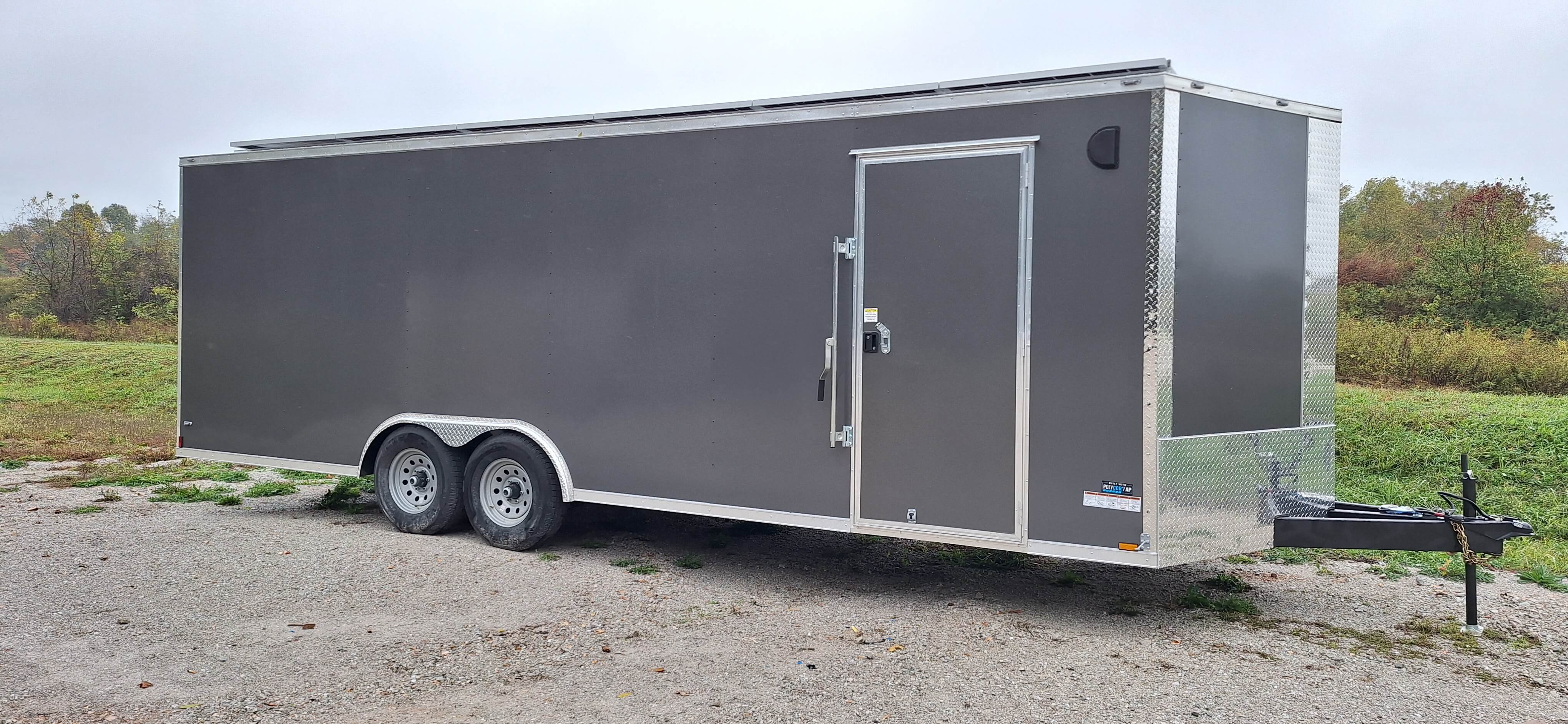SOLD 24ft Off-Grid Solar Trailer – DEMO UNIT (Only 1 Available) | SOL-ARK 15K + OMO 32K Freedom Lithium