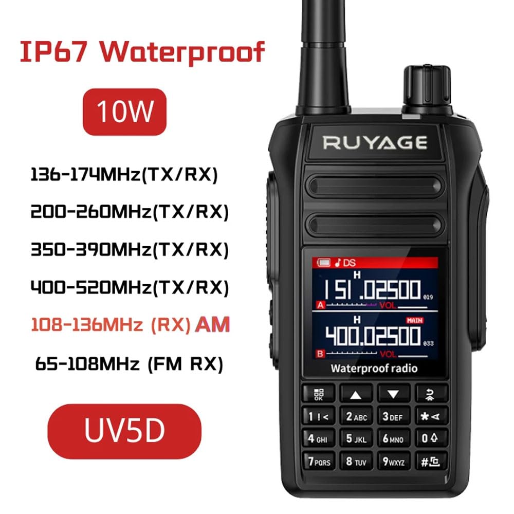 Ruyage Radio Waterproof Walkie-Talkie(UV5D) (SC)