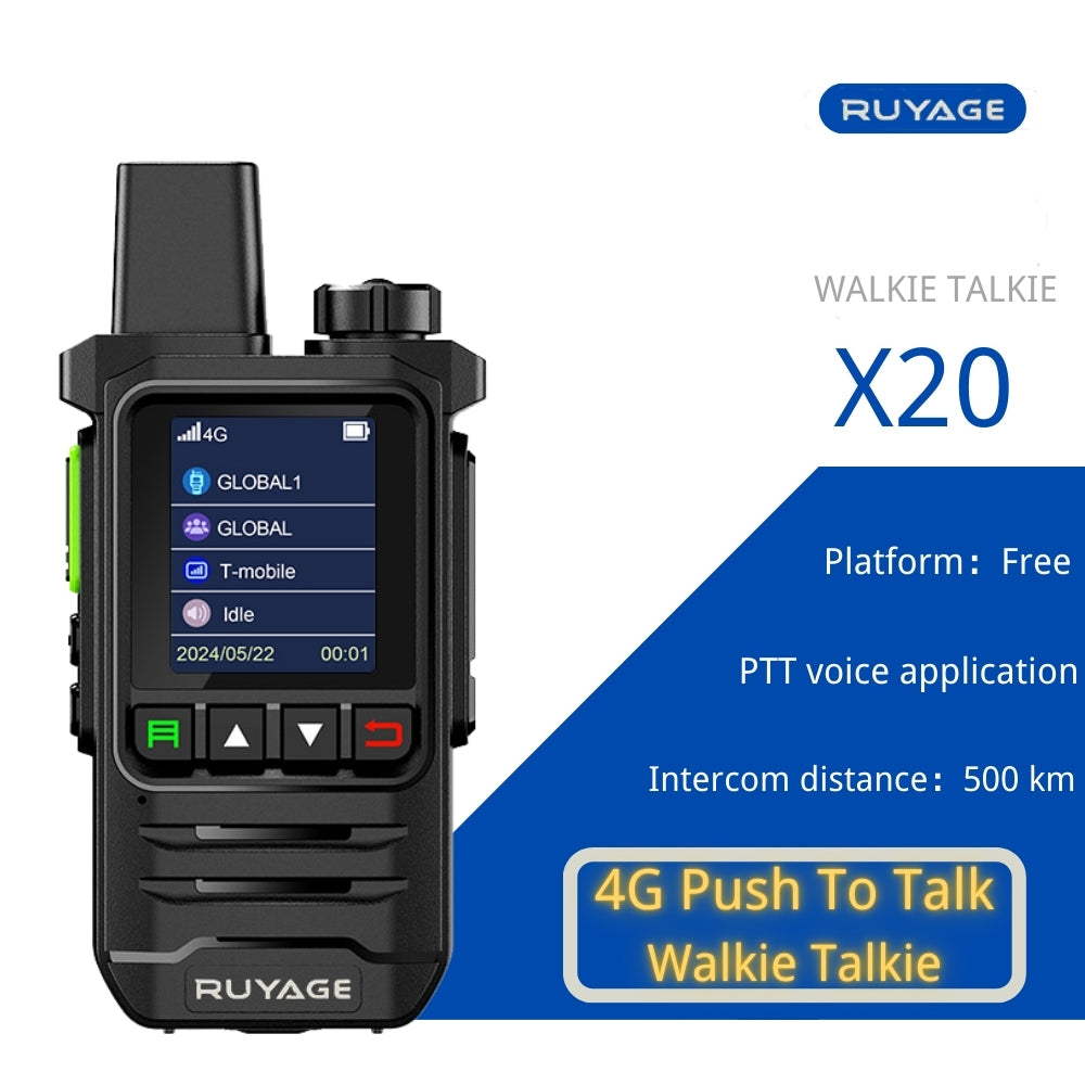 Ruyage Radio Nationwide PTT Walkie-Talkie(X20) (SC)